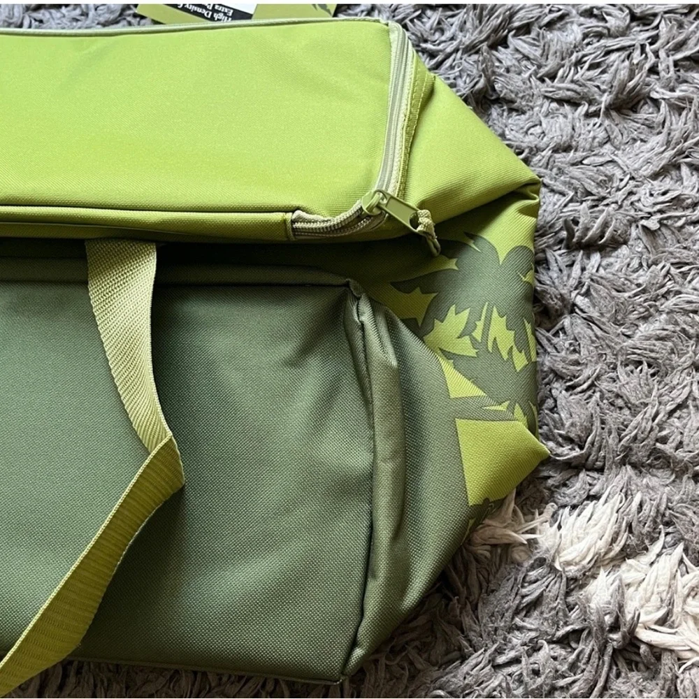 NWT! Trader Joe's Olive Green Large Insulated Tote Bag
